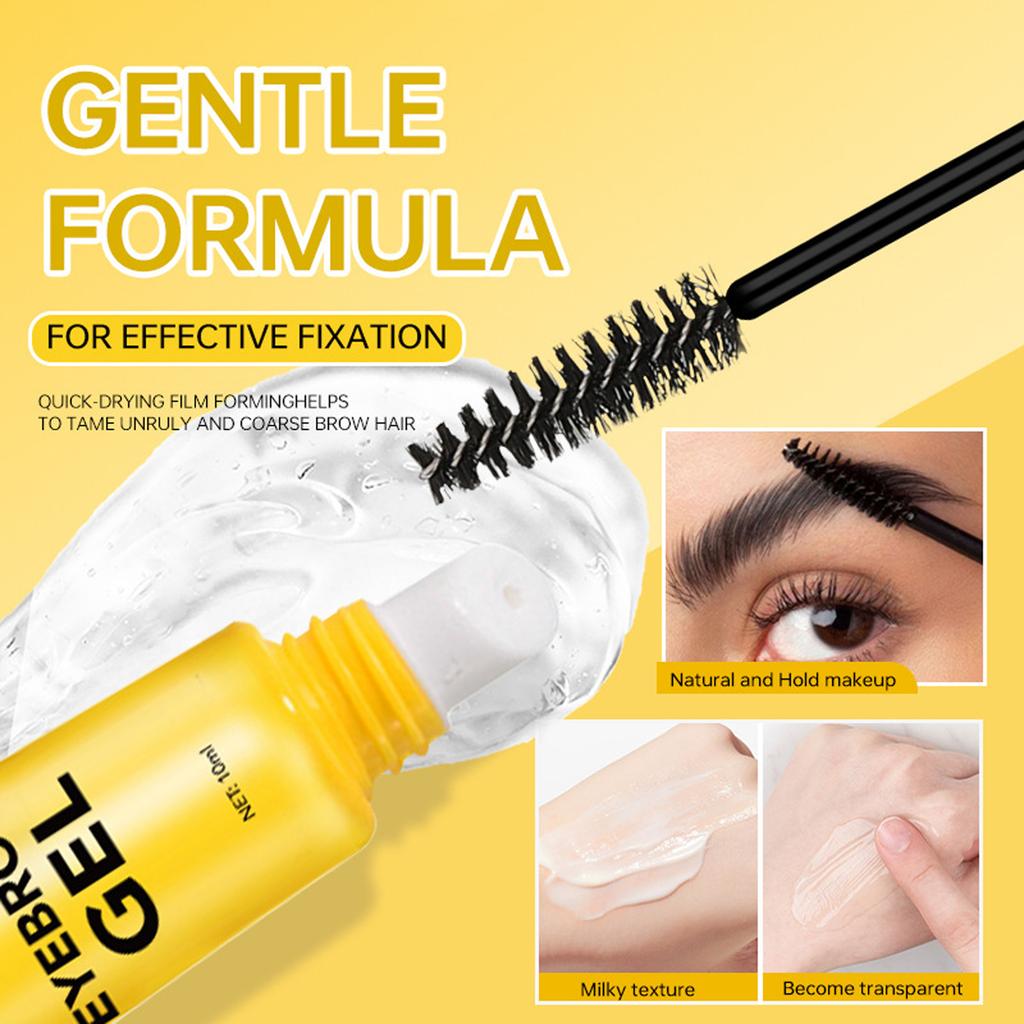 Clear Mascara Eyebrow Laminating Gel, Setting Makeup Gel, , -fading, Brush To Eyebrows And Cover Gray Hair