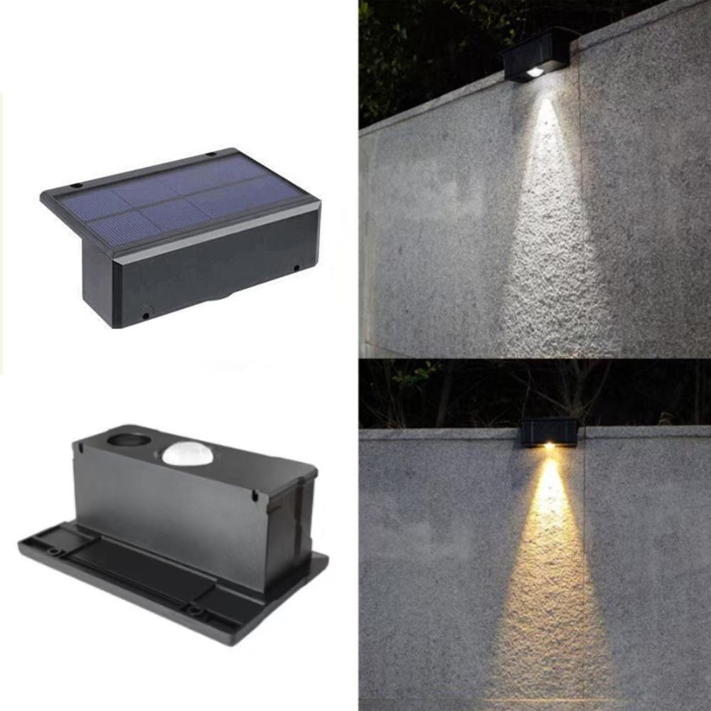 Energy Saving LED Solar Garden Lights Waterproof Wall Washer Light Outdoor Wall Lantern  House