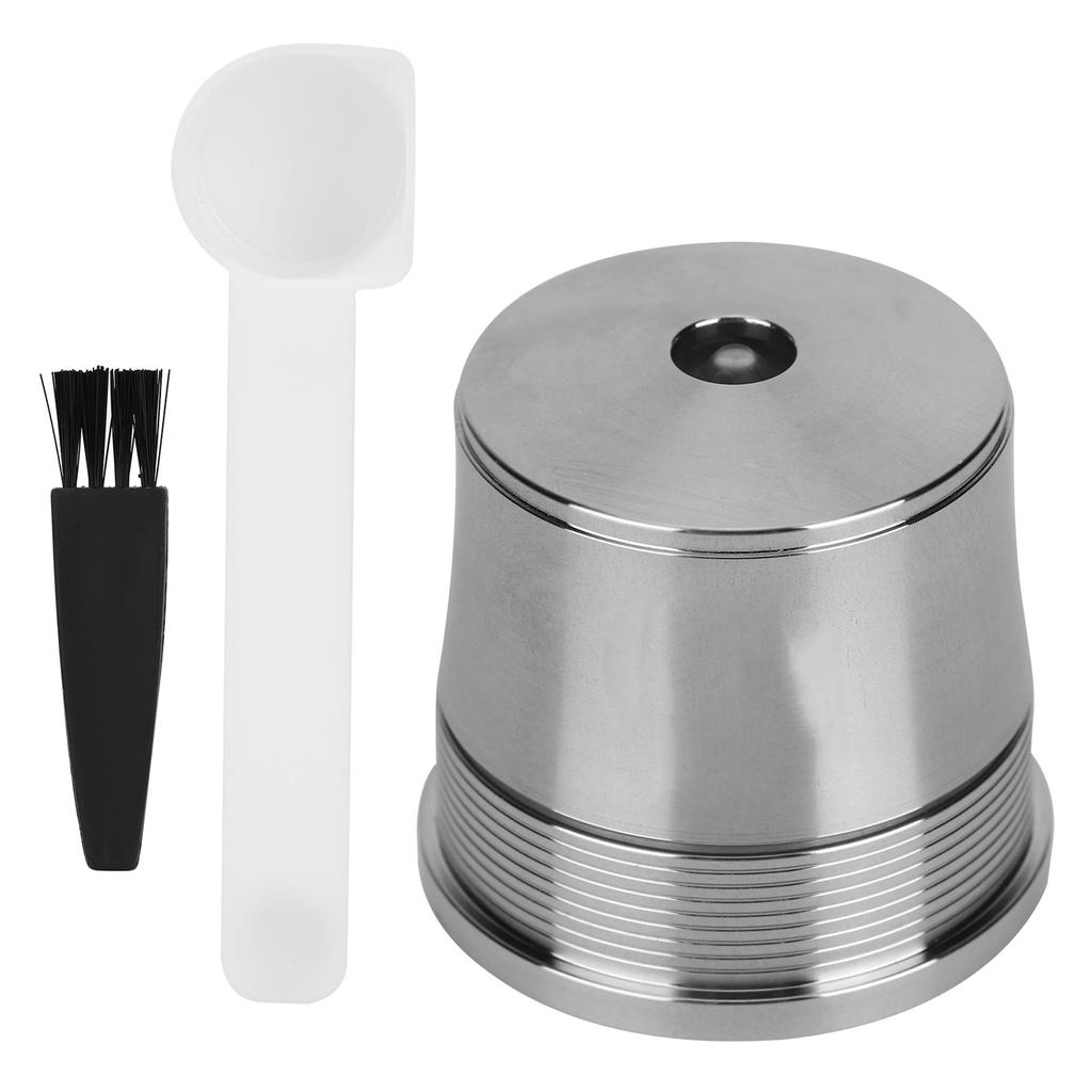 Stainless Steel Reusable Coffee Filter Capsule Set Coffee Maker Parts Fit for Illy Coffee Machine