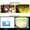 Night Driving Glasses Men Classic Square Sunglasses Uv400 Yellow Lens Sunglasses For Women Car Driving Goggles