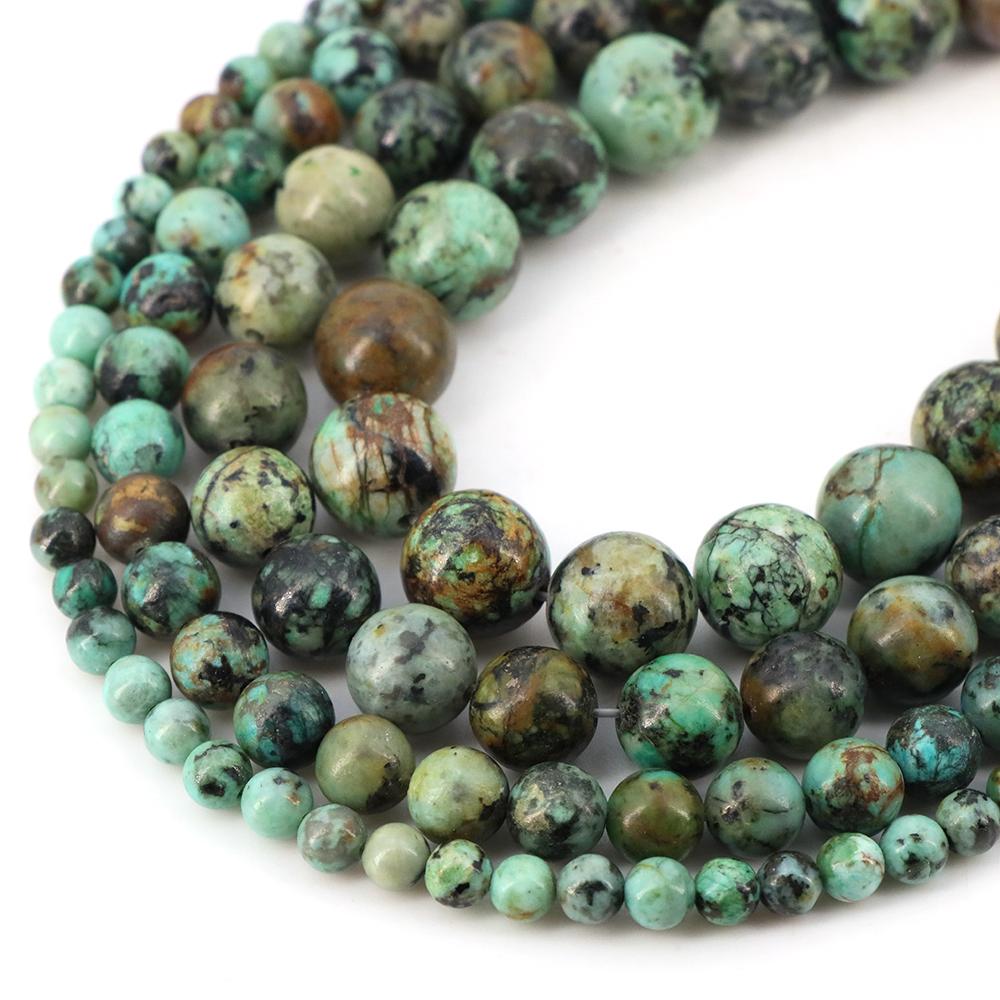 Natural Stone Beads Blue Tiger Eye Crystal Amethyst Rose Quartz Gemstone Bead for Jewelry Making Bracelet Necklace 4/6/8/10MM