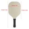 Wood Pickleball Paddle Sports Pickleball Racket DIY Blank Pickleball Racquet for Outdoor Indoor