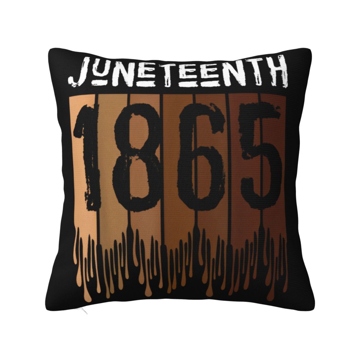Juneteenth 1865 Square Pillow Case Equality Is Greater Than Division Math Cushion Cover Zippered Decor Pillowcase for Home 30x30cm
