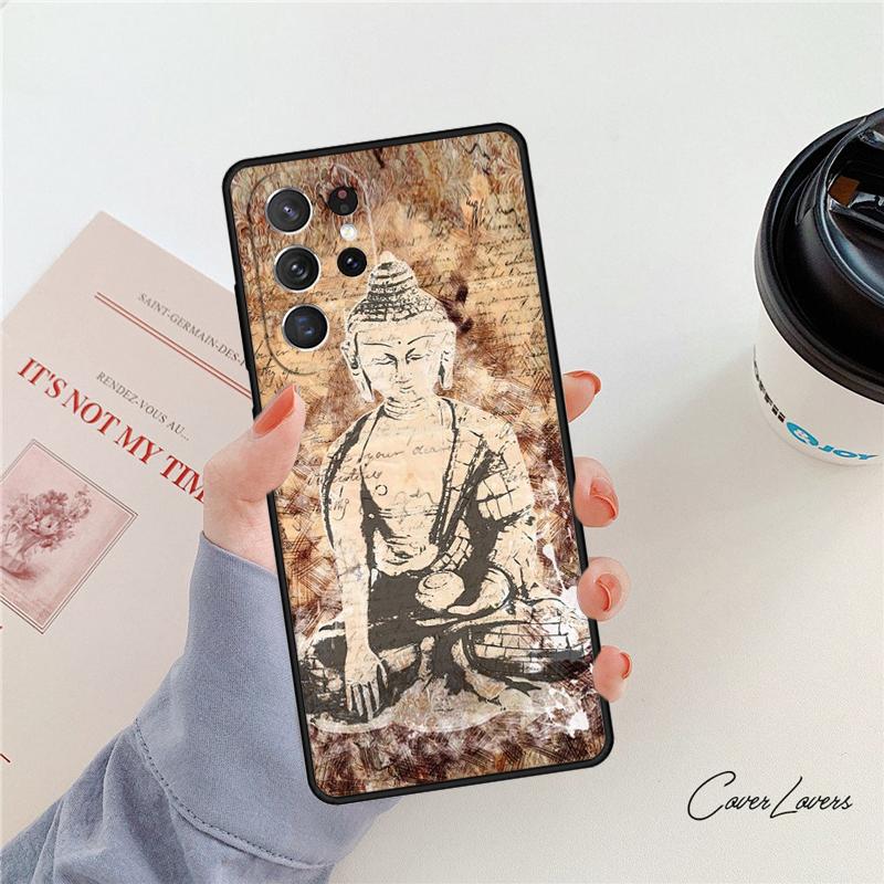 Gautama Buddha Handyhülle Für Samsung Galaxy S24 S25 S23 S22 Ultra Note 10 20 Plus S20 S21 FE Hülle
