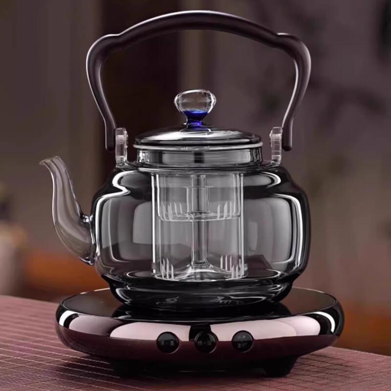 Glass Tea Kettle & Electric Stove Set