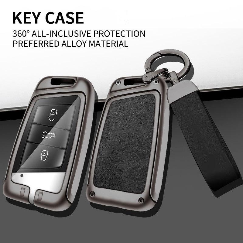 Volkswagen Tayron Key Case (Models 19-26) - Ultra-thin Transparent 300/330 Full Coverage Buckle