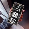 License New York Plate Number Phone Case For Samsung Galaxy S23 S24 S25 Edge S26 Ultra S22 + S21 Plus S20 FE Cover Silicone Prin