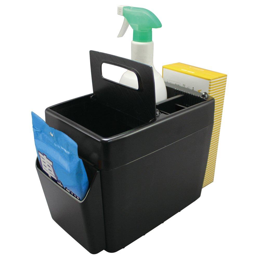 Tsuchiya Yac Car Interior Accessories Trash Can Dustbin Large Trash 3 Black X X Cm 29.4 22.8 17.7 PZ-593