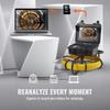 Sewer Camera Pipe Inspection Camera 9-inch 720p Screen Pipe Camera 165 ft