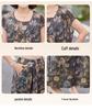 Elegant Plus Size Summer Short Sleeve Two-Piece Set for Middle-Aged Women 2026