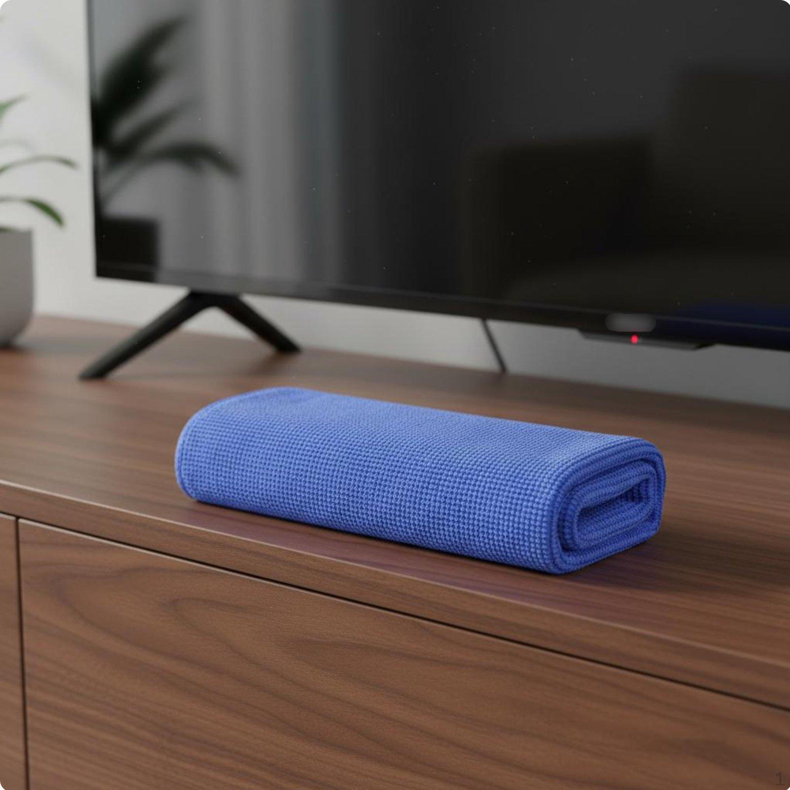 Screen Cleaning Cloth Machine Washable Microfiber Fiberless Electronics Wipe for 16-18cm
