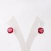 Natural Pink Tourmaline Gemstone 925 Sterling Silver Jewelry Handmade Earrings1" EE-172-8