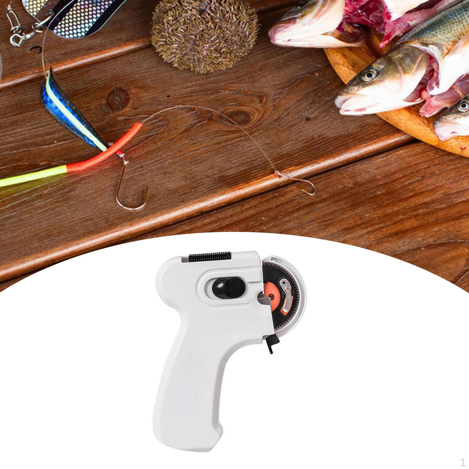 

Автоматическая электрическая машина для завязывания узлов Tyer с рыболовными крючками, быстрая завязка Long Handle