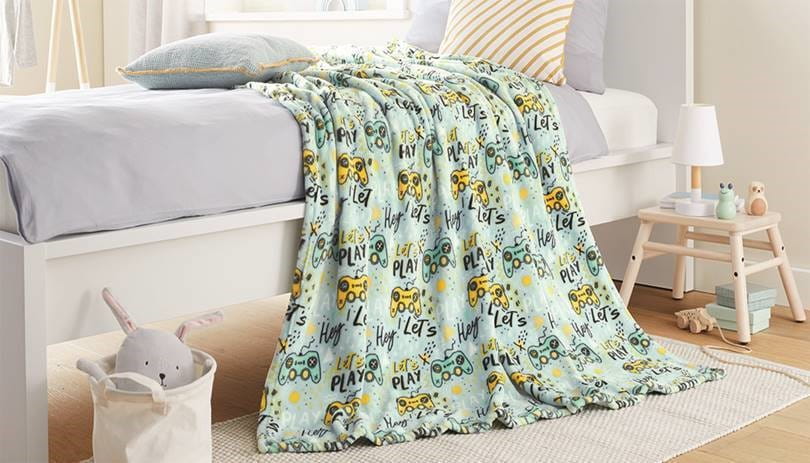 Blanket Throw 130x170 Gamer Pad Flannel