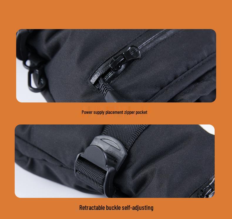Electric Heated Touchscreen Gloves for Outdoor Skiing & Cycling