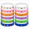 12pcs Moana Movie Bracelet Silicone Wristband Badge Encanto Princess Print Jewelry Party Kids Toy Gift