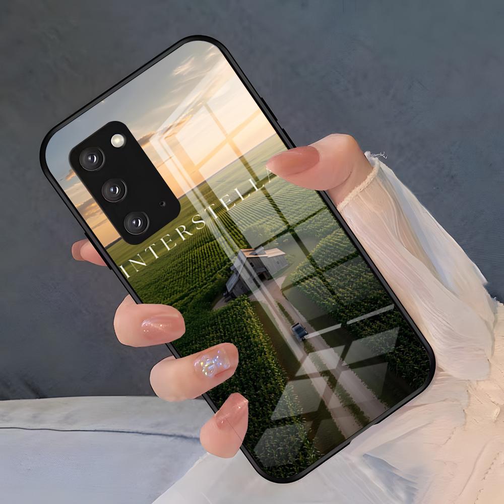 Interstellar Movie Phone Case For Samsung S26 S25 Plus S20 S20 Plus S22 Ultra S23 FE S21 Plus S21 Ultra Glass Cover