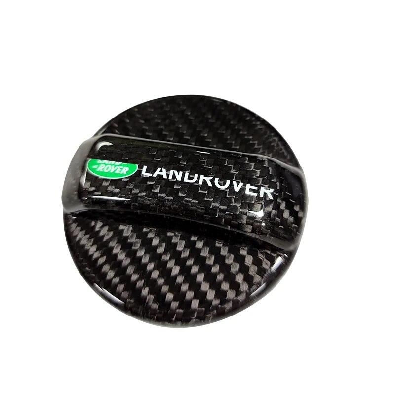 

Накладка крышки топливного бака из углеродного волокна для Land Rover Range Rover Sport Evoque Freelander 2 Velar Discovery 4 5, автоаксессуары No logo-old model чёрный