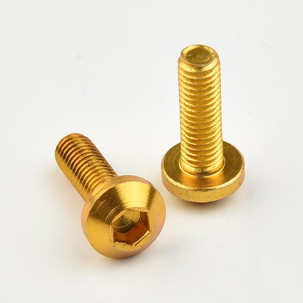 Replacement Windshield Nut Parts Anodized Aluminum Accessories Motorcycle Rubber