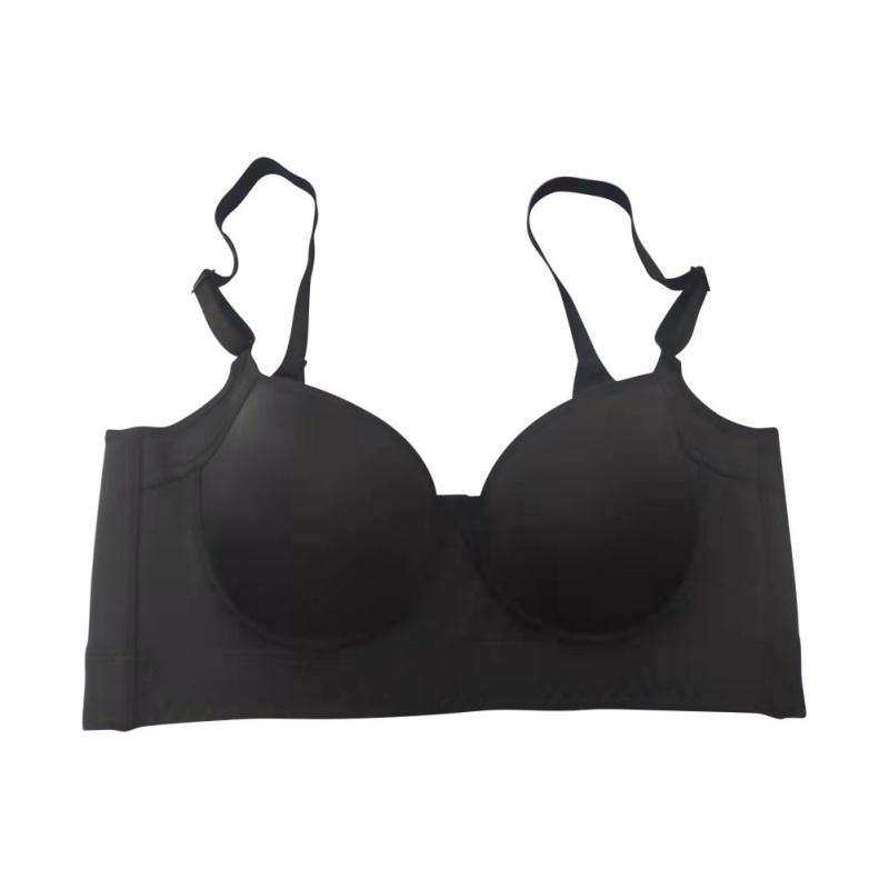 

Женский бюстгальтер с глубоким V-образным вырезом и эффектом пуш-ап, регулируемый бюстгальтер с бретелями разных размеров 50C