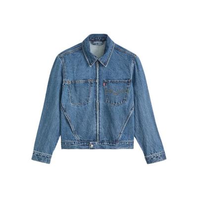 Levis Comfortable Versatile Casual Lapel Loose Denim Jacket Men Jackets 003M3-0001