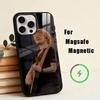 male singer-D-Ed Sheeran  Phone Case For iPhone17,16,15,14,13,12,11 Plus,Pro Magnetic For Magsafe Wireless Charging