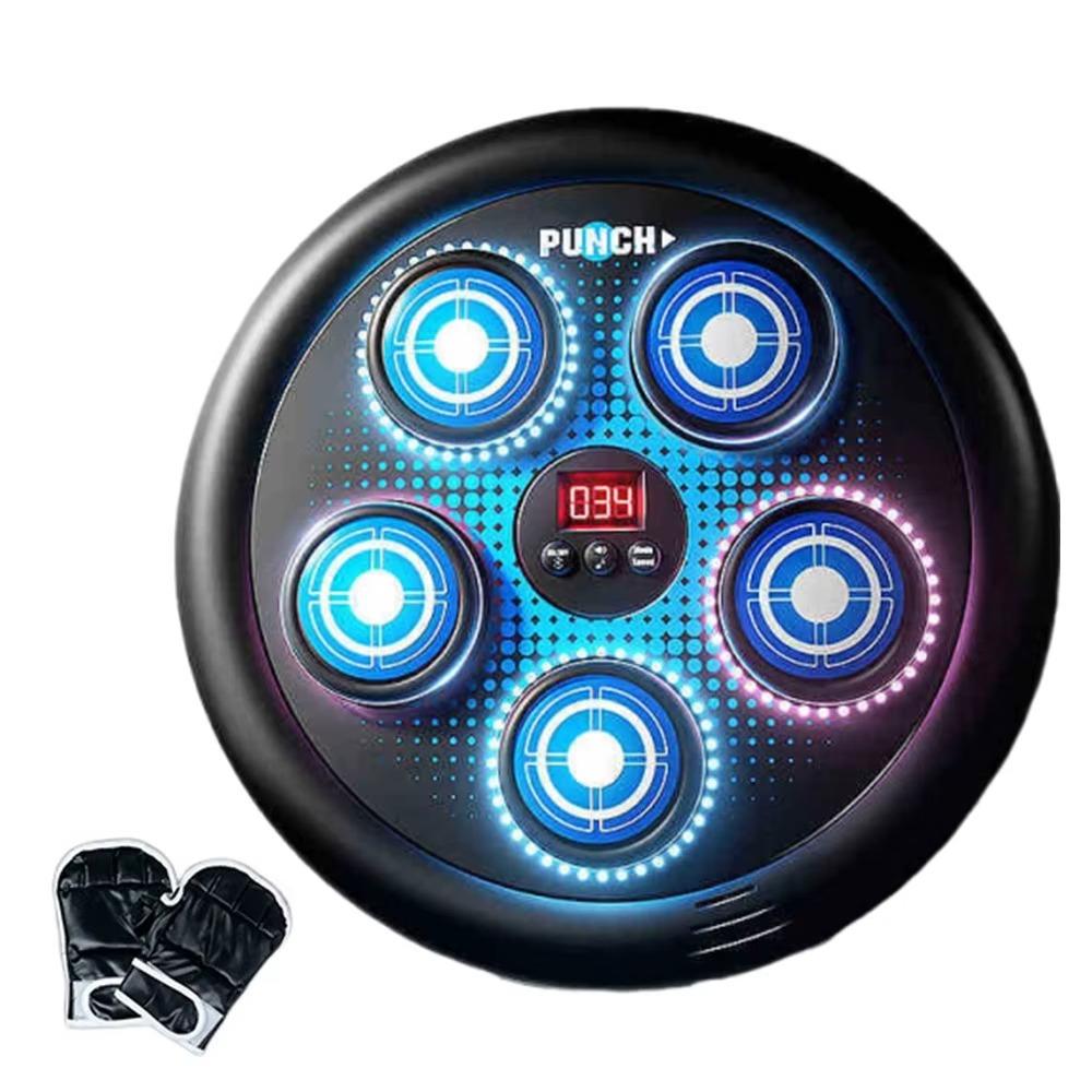 

с Bluetooth Боксерский Тренажер Светодиодное Настенное Тренировочное Оборудование Домашние Упражнения синий