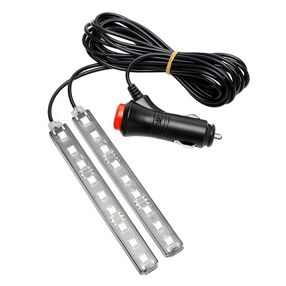 

Светодиодные ленты, адаптер для прикуривателя, декоративная лампа, автомобильный стайлинг, 12 В, приборная панель, напольное освещение, подставка под приборную панель, RGB, подсветка салона автомобиля синий