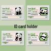 Panda ID Card Protector: Cute, Full-Coverage Blocking Sleeve for Campus Cards