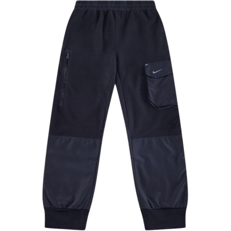 Nike Sportswear Therma-FIT Вязаные джоггеры Теплые Дышащие Удобные Стильные Детские джоггеры Черный HF4211-010 XS