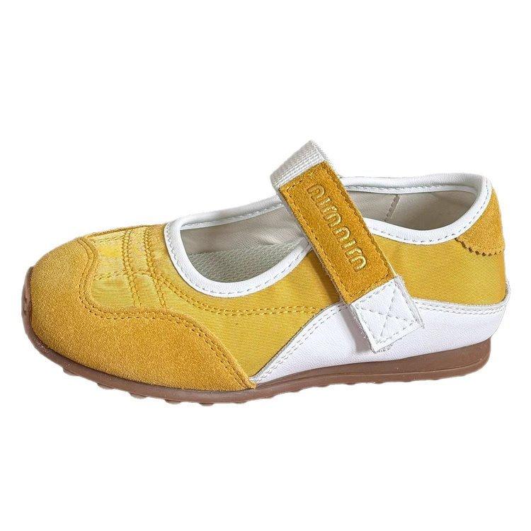 Girls shoes 2025 spring and summer new children's sports shoes soft-soled breathable German training shoes boys Forrest Gump shoes baby shoes