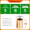 Self-Lubricating Oil-Impregnated Copper Bearing Bushing, Inner Guide 3-5, 6-8, 10-14, 15-32
