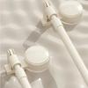 Portable Suction Cup Wall Towel Rack Traceless Retractable Towel Holder Self-adhesive Single Rod Storage Shelf Kitchen Bathroom