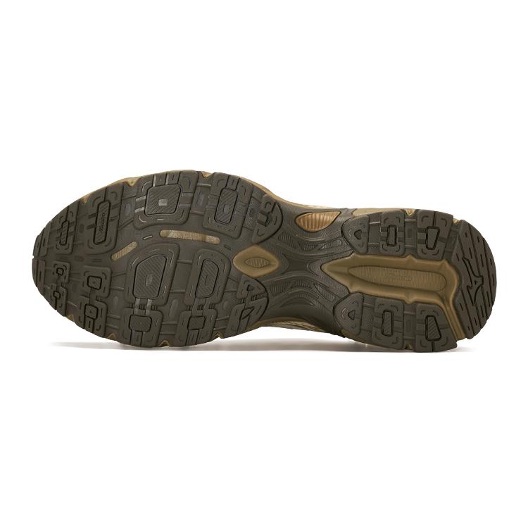Mizuno Fiyi V2 Retro Functional Shock Absorption Non-Slip Wear-Resistant Low-Top Sports Running Shoes Unisex Sneaker Mud-Yellow D1GH241503