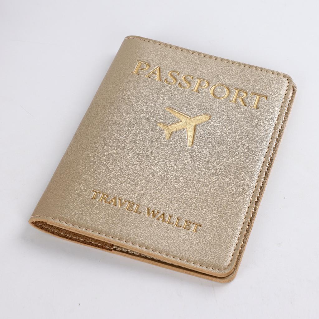 Fashion Leather Passport Cover Hot Sale Simple Women Men Travel Wedding Passport Cover Holder Fashion Wedding Gift