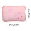 Rechargeable Hot Water Bag Leak-Proof Hand Warmer Hot Water Bottle with Soft Cover for Period Cramps Muscles Neck Legs Waist