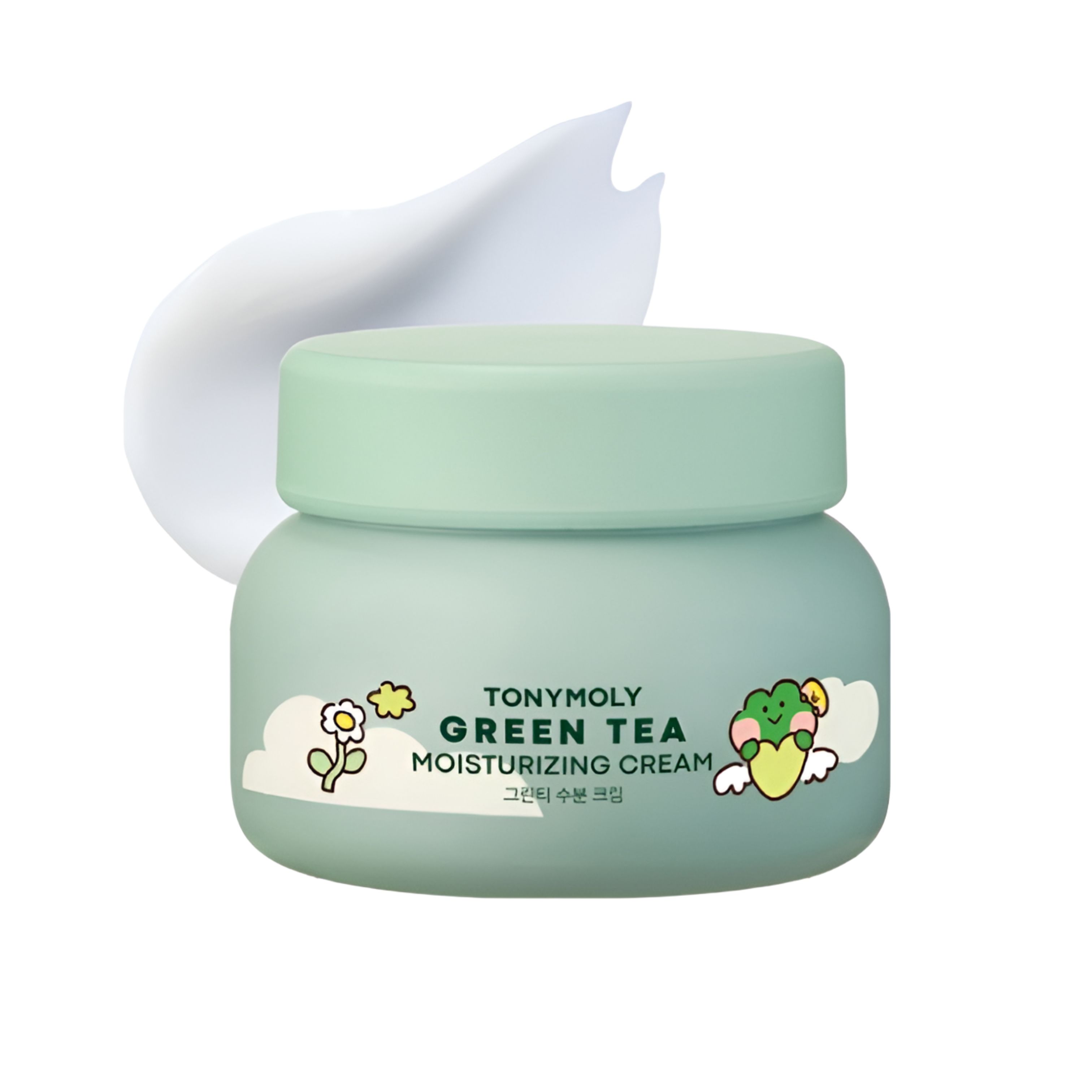 TONYMOLY LINE FRIENDS minini Edition Rich Green Tea Watery Moisture Cream