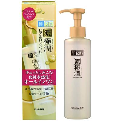 Hada Labo Gokujun Hyaluronic Jelly 180mL Serum, Fragrance-Free,