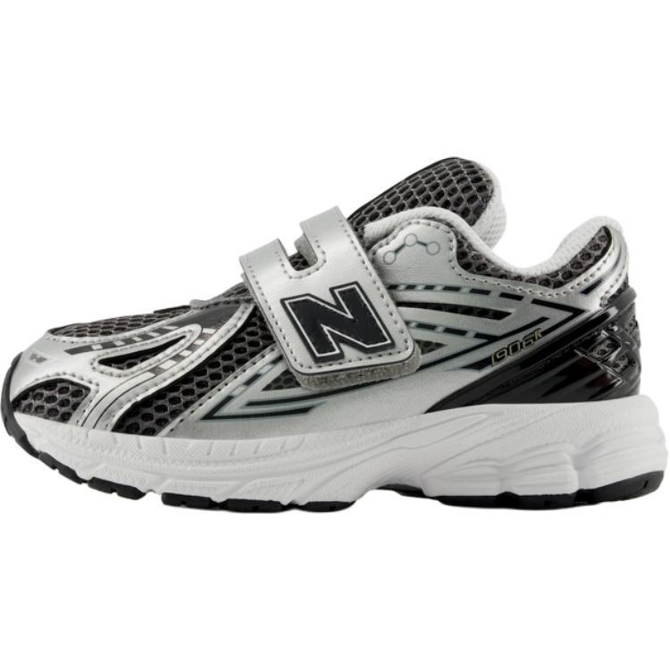 (TD) New Balance 1906 Hook & Loop Silver Black Baby IV1906CG EU 27.5