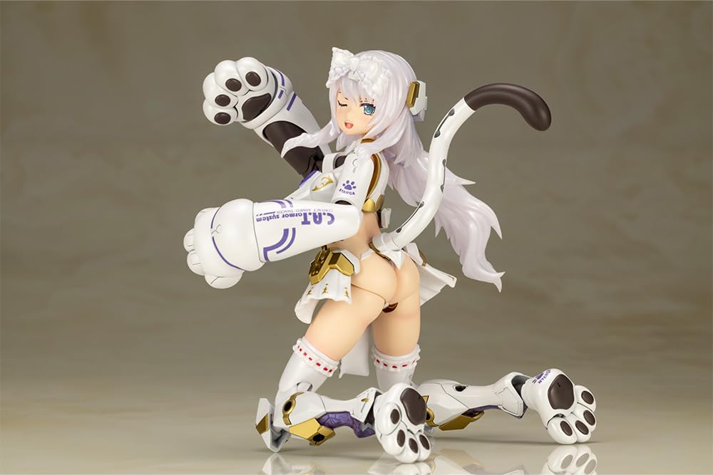 Kotobukiya Frame Arms Girl Durga I Armor 160mm Plastic Model Kit (Cat Ver.) - Approx. Tall, Non-scale