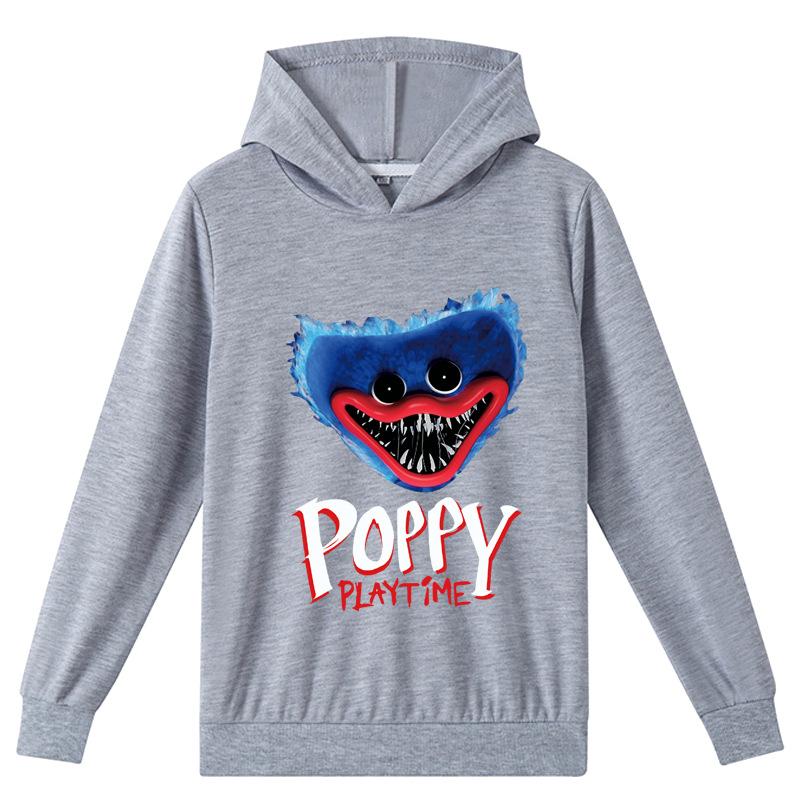 Sweat à Capuche Enfant Poppy Playtime - Veste Zippée 3D Garçon Fille Casual Sport