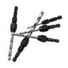 5Pieces Countersink Drill 6542 Cone Bit Set Quick Change Hex Shank Woodworking Screw Reame Metric 2mm To 6mm Drill Bit