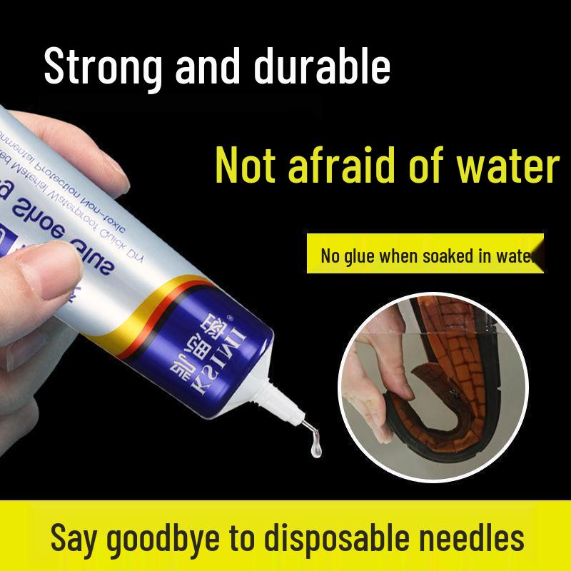 

Waterproof Flexible Shoe Glue for Bonding Sneakers, Basketball and Leather Shoes