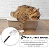 Cat Litter Shovel, Long-handled Cat Shovel, Aluminum Alloy Screen Metal Shovel,feces Screen,net Shovel,metal Cat Litter Shovel,cat Litter Basin Shovel