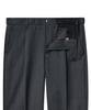 MUSINSA STANDARD Wool Blend Wide Hidden Banding Slacks [Medium Gray]