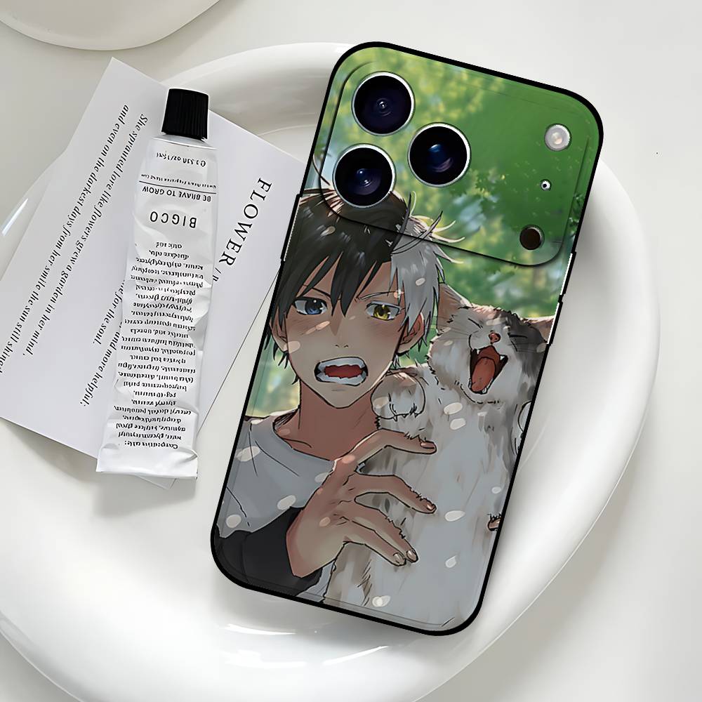 S-Sakuras H-Harukas Handyhülle Schwarz Passend für IPhone 17,16,15,11,13,14 Pro Max,Plus,X,Xr,Xs Max,13Mini