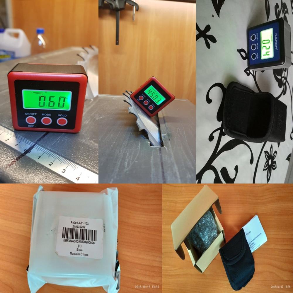 Digital Protractor Angle Gauge Precision Protractor Inclinometer Level Box Angle Finder Bevel Box