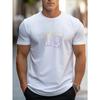 European Sizes Men's Casual T-Shirt