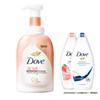 White Peach Scent Foaming Body Wash Set