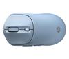 HP 400 Silent Wireless Mouse Bluetooth USB Dongle Sensor up to 6000 Silicone Battery Life up to 24 Ambidextrous Design Blue 2.4GHz Connection,